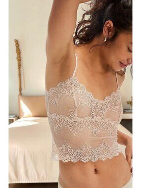 Only Hearts So Fine Lace Cami Size Med New No Tags!